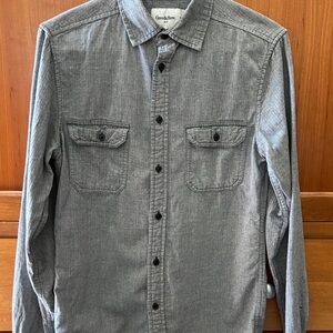 Goodfellow & Co Gray Casual Button Down Shirt